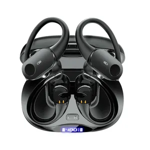 سماعات أذن جديدة موديل T68 tws سماعات أذن لاسلكية تعمل بتقنية البلوتوث v5.3 سماعة أذن رياضية مضادة للماء بصوت ستيريو IPX6 حقيقية لاسلكية مناسبة للهواتف التي تعمل بنظام الأندرويد وiOS