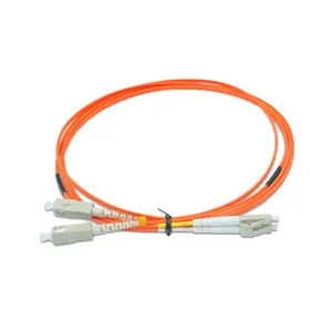 Dayanıklı kullanım fiber optik yama kablosu lc/apc açık fiber optik yama kablosu kablosu jumper
