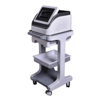 Chariot en plastique d'équipement médical et de beauté de soins infirmiers d'ABS avec les roulettes verrouillables pour le transport d'équipement de laser