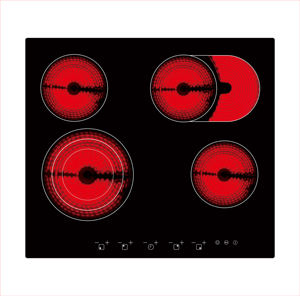 <span class=keywords><strong>2023</strong></span> Cuisinière électrique en céramique à cuisson facile avec conception intégrée de 60cm à énergie solaire et contrôlée par bouton pour un usage domestique - Product Image 3