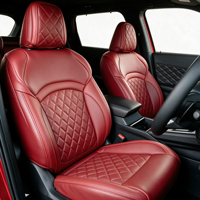 Housses de siège de voiture universelles en cuir imperméable, ensemble complet pour 5 sièges, protection de siège auto de luxe personnalisée pour la plupart des SUV, berlines et camions