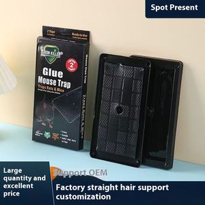 Papan tikus hewan besar desain Solid dengan lem kuat untuk penghapusan mudah perangkap tikus plastik perdagangan luar negeri pertanian untuk kontrol hama - Product Image 5