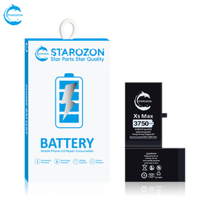 STAROZON Batterie de téléphone portable sans MOQ pour iPhone X XR XS Max, capacité maximale, longue durée - Product Image 1