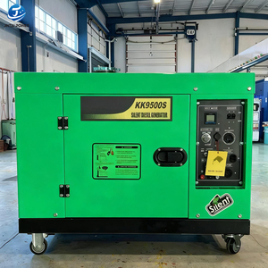 Super Silent Diesel Generator Portable Home Backup Power with Wheels & ATS for Emergency & Camping 5KW 10KW 15KW 8KW 9KW 5KVA - Product Image 1