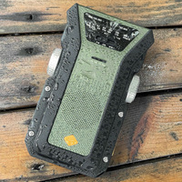 Nouvelle radio d'urgence solaire à manivelle AM/FM avec lampe torche LED et alarme SOS pour kit de préparation aux situations d'urgence