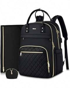 Sac à langer multifonction pour maman et bébé, durable, élégant, compatible avec les poussettes, grande capacité - Product Image 1