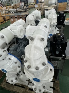 Pompe pneumatique à diaphragme non métallique Skylink Ps80 76 mm 3 pouces, résistante aux produits chimiques, actionnée par l'air, en PU - Product Image 5