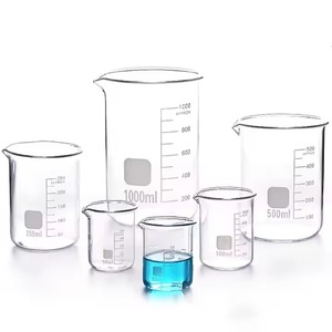 Bécher en verre de 5000 ml à prix de gros du fabricant, tasse graduée en borosilicate, outil de mesure de laboratoire - Product Image 5