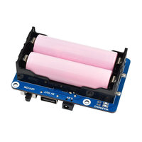 Baterai lithium Raspberry Pi 3B+/4B 18650, papan ekspansi daya UPS (Uninterruptible Power Supply)