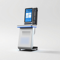 Kioscos de Autopago para Bibliotecas HAUMR, Terminal Todo en Uno para Prestar, Devolver, Renovar y Registrar, Kiosco con Pantalla Táctil de 21.5 Pulgadas para Salas de Lectura