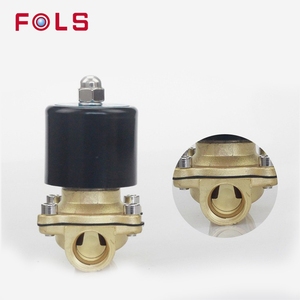 DN15 1/2 นิ้ว 2W-160-15 วาล์วโซลินอยด์แบบปิดปกติ ทำจากทองเหลือง ใช้กับไฟ AC220V DC12V DC24V แบบ 2 ทาง สำหรับน้ำ น้ำมัน และอากาศ - Product Image 6