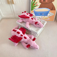 EZBABY Série Dragon Peluche Longue Super Douce Dragon Allongé Coussin Confortable Dessin Animé Cadeau Coton PP 88cm Unisexe 14