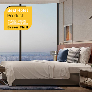 Mobiliario completo para dormitorio de hotel clásico de lujo, diseño de interior de suite ejecutiva a medida para hotel de negocios de categoría estelar - Product Image 1