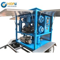 Purificateur d'huile de transformateur monté sur remorque HOPU, déshydratation et dégazage sous vide avec boîte à outils pour le traitement de l'huile sur site