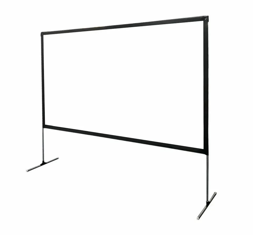 Polyester Rear Front Projections Movies Screen 80-120 inch For Outdoor Home Theater with Carry Bag