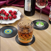 Sous-verres antidérapants en caoutchouc légers et chauffants, design rétro de disque vinyle de luxe, écologiques, 400 mm, avec logo personnalisé, vente en gros