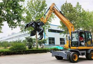 Anpassbare Hydraulische Greifzange für Metallschrott mit 360°-Drehung °   Rotations-Orangenschalen-Greifschaufel für Bagger und Kräne - Product Image 6