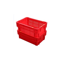 Hot <strong>Sale</strong> Plastic Nestable and Stackable Vegetable Box Plastic <strong>apple</strong> Nestable <strong>Crate</strong> 600x400x230 - Product Image 2
