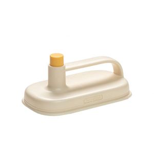 Brosse de nettoyage magique avec logo personnalisé remplaçable, pour cuisine et salle de bain, avec manche et lingettes jetables - Product Image 1