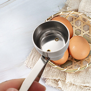 Ouvre-œuf en acier inoxydable Chef Season Show 8652, outil de cuisine pour percer et fendre les œufs - Product Image 1