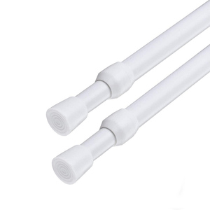 <span class=keywords><strong>Tringle</strong></span> à <span class=keywords><strong>rideau</strong></span> de <span class=keywords><strong>douche</strong></span> télescopique moderne en fer, réglable par tension, <span class=keywords><strong>sans</strong></span> perçage, antirouille, structure brevetée pour fenêtre - Product Image 1