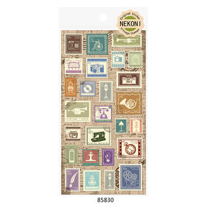 Nekoni sello pegatinas estética Estilo <span class=keywords><strong>Vintage</strong></span> etiqueta engomada de papel de etiqueta adhesivos decorativos adhesivo calcomanías <span class=keywords><strong>para</strong></span> Pegatinas de - Product Image 2