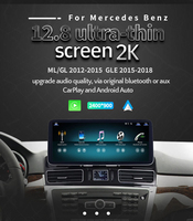 Modul Smartbox Wireless Carplay SENCH Android Auto Apple Layar HD Linux CarPlay untuk Mercedes Benz ML GLE