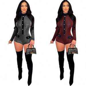 2024 nouveautés <span class=keywords><strong>moulante</strong></span> barboteuse combinaisons élégant body <span class=keywords><strong>Latex</strong></span> body forme à manches longues tout en un <span class=keywords><strong>combinaison</strong></span> courte - Product Image 1