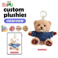 Porte-clés en peluche en gros d'usine, porte-clés en peluche tournesol tendance, jouet pendentif en peluche, porte-clés de voiture, cadeau d'anniversaire pour enfants