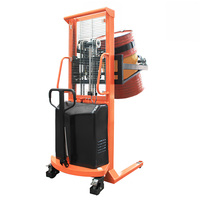 Rotateur de fûts semi-électrique avec balance numérique YL520A-YL550, élévateur motorisé et basculeur manuel de fûts