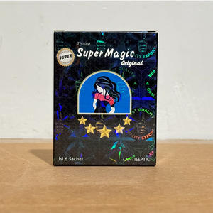 Lenços Umedecidos Super Magic Man Ecológicos para Homens Adultos, Viga, Promoção Quente - Product Image 1