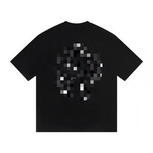 Venta al por Mayor de Camisetas de Manga Corta de Algodón, Moda de Alta Calidad con Estampado Original de Cruz Chrome Heart en la Espalda - Product Image 2