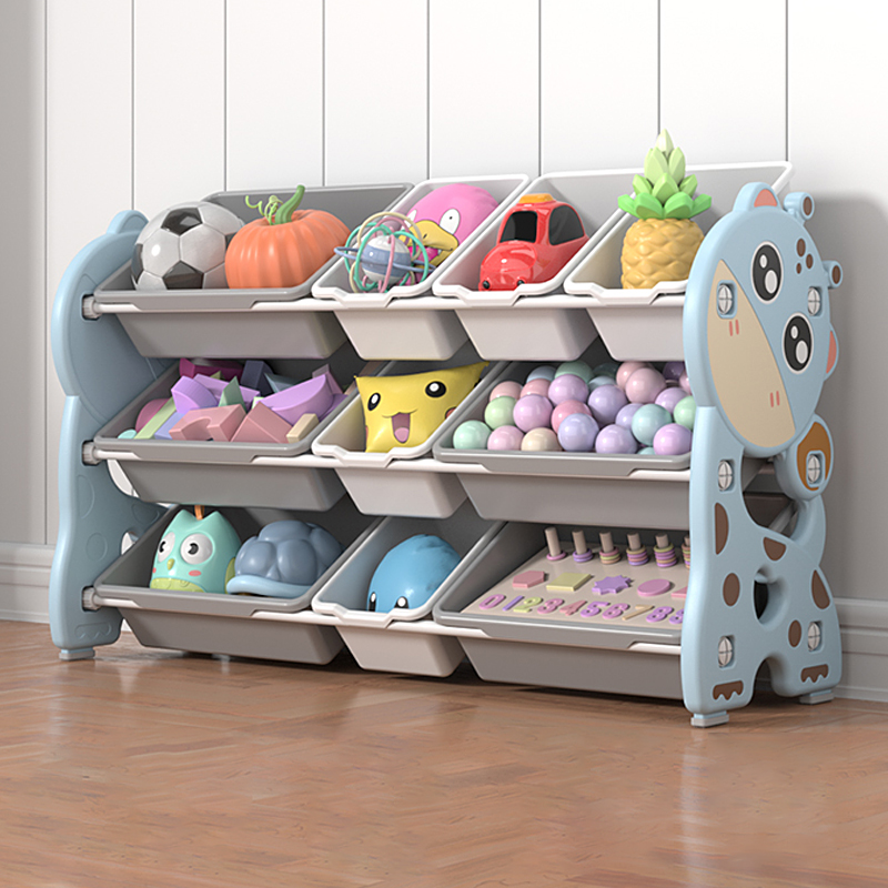 Домашняя мебель для помещений, детский розовый шкаф для хранения игрушек