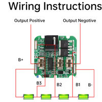 Carte PCB pour batterie au lithium 4S 16.8V 30A 18650, outils électriques de haute qualité, système de gestion BMS intégré, conception à insertion directe