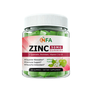 Gomitas de Zinc con Selenio y Cobre, Suplemento Dietético en Oferta, Apoyo para la Salud Respiratoria, Aumenta la Energía y la Concentración - Product Image 1