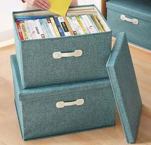 Durable Multi-Use Furniture <b>Decor</b> <b>Storage</b> <b>Box</b> for Clothes Toys Blankets Books - Product Image 1