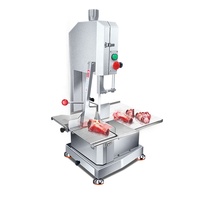 Scie à os commerciale Baiwin, machine à découper la viande, équipement de traitement des os pour boucherie, restaurant et cuisine centralisée