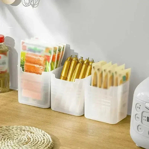 Wholesale Organizer Plastic <b>Storage</b> Bins & <b>Boxes</b> for Home <b>Kitchen</b> Refrigerator Fresh Food Container Cold Crisper Fruit Spice - Product Image 6