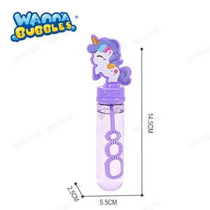Ingin gelembung ODM/OEM 3PK 30ML kuda pelangi Mini tongkat gelembung anak perempuan tongkat gelembung pesta ulang tahun mainan taman kanak-kanak - Product Image 3