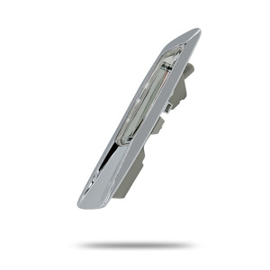 Cubierta de luz lateral para BMW Serie 5 F18, accesorio de iluminación de plástico blanco y negro con clip - Product Image 1