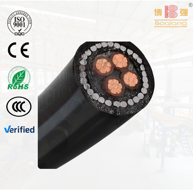 High Quality Factory Wholesale 0.6/1kV Fire Resistant Copper Conductor Steel Wire Armoured PVC Sheath Low Voltage Cable