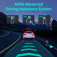 Cámara para Auto de 11.4 Pulgadas, Versión Android 4G, 4+64G, 8 Núcleos, CarPlay Inalámbrico y Android Auto, Pantalla Dividida, Monitoreo Remoto, DVR para Auto