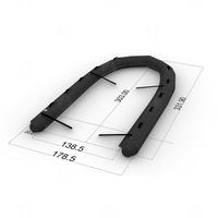 Ponton de sécurité gonflable en PVC pour jet ski, collier de ponton flottant pour jet ski, ponton flottant pour bateau, kit de ponton gonflable