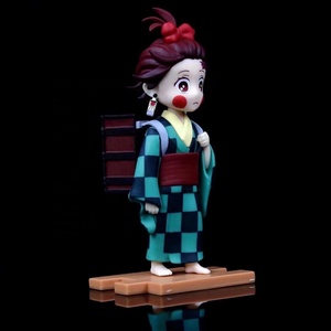 Statue en PVC à double tête Demon Slayer Kimetsu no Yaiba, figurine d'anime en boîte, Kamado Nezuko et Tanjiro à des fins décoratives - Product Image 3