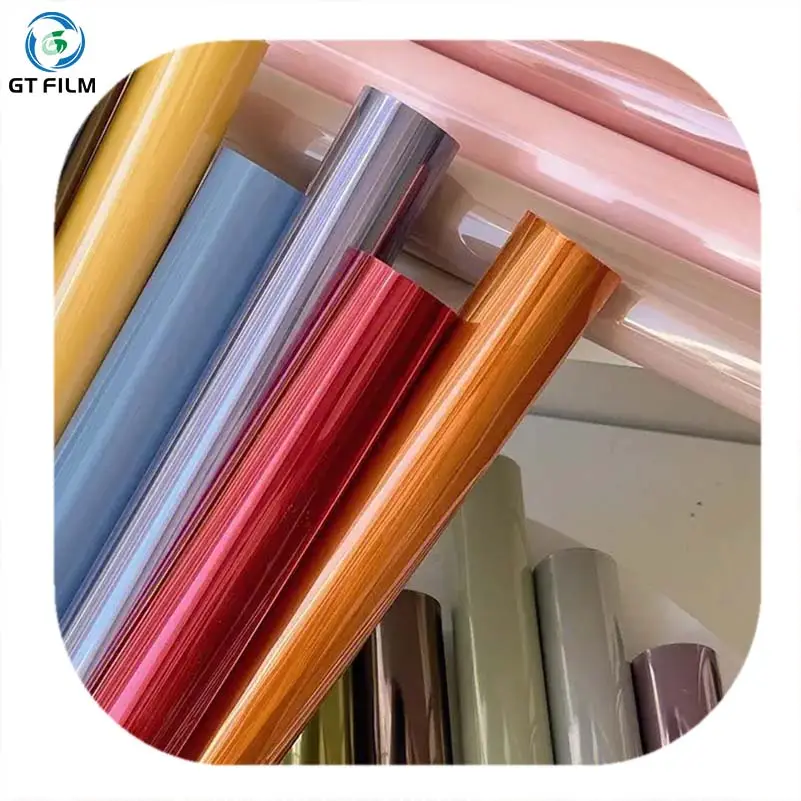 colored film cellophane for packaging