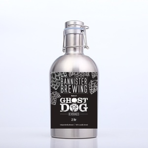 Di alta qualità 64oz 32oz in acciaio inox 304 cibo grwler <span class=keywords><strong>birra</strong></span> in acciaio inox tumbler con tappo a flip top - Product Image 1