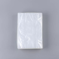 Sac en plastique PP transparent et résistant avec soufflet latéral, modèle personnalisé MM-001, conçu pour l'utilisation en supermarché, protection, stockage, manipulation sécurisée