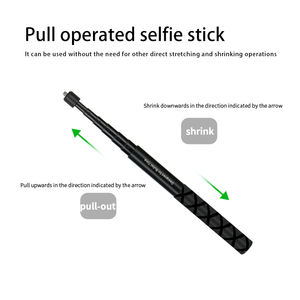 Daryoo - <span class=keywords><strong>Palo</strong></span> Telescópico Recto de Aleación de Aluminio de 0.7m, 1m, 1.5m, Accesorios para Cámara Deportiva <span class=keywords><strong>Insta360</strong></span>, <span class=keywords><strong>Palo</strong></span> Selfie Invisible - Product Image 2