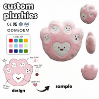 Fabricant de jouets en peluche personnalisés : Mini ours en peluche, peluches non rembourrées, porte-clés en peluche, porte-clés en tissu de coton doré