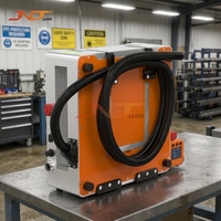 Machine de nettoyage laser à fibre pulsée multimode, 12 modes de nettoyage, 500W, portable, pour l'élimination de la rouille de l'acier inoxydable, haute performance